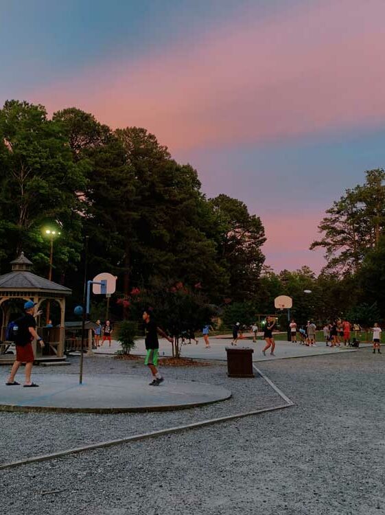 New Life Camp Sunset
